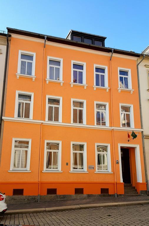 Apartamento Haus Am Schlossberg Plauen Exterior foto